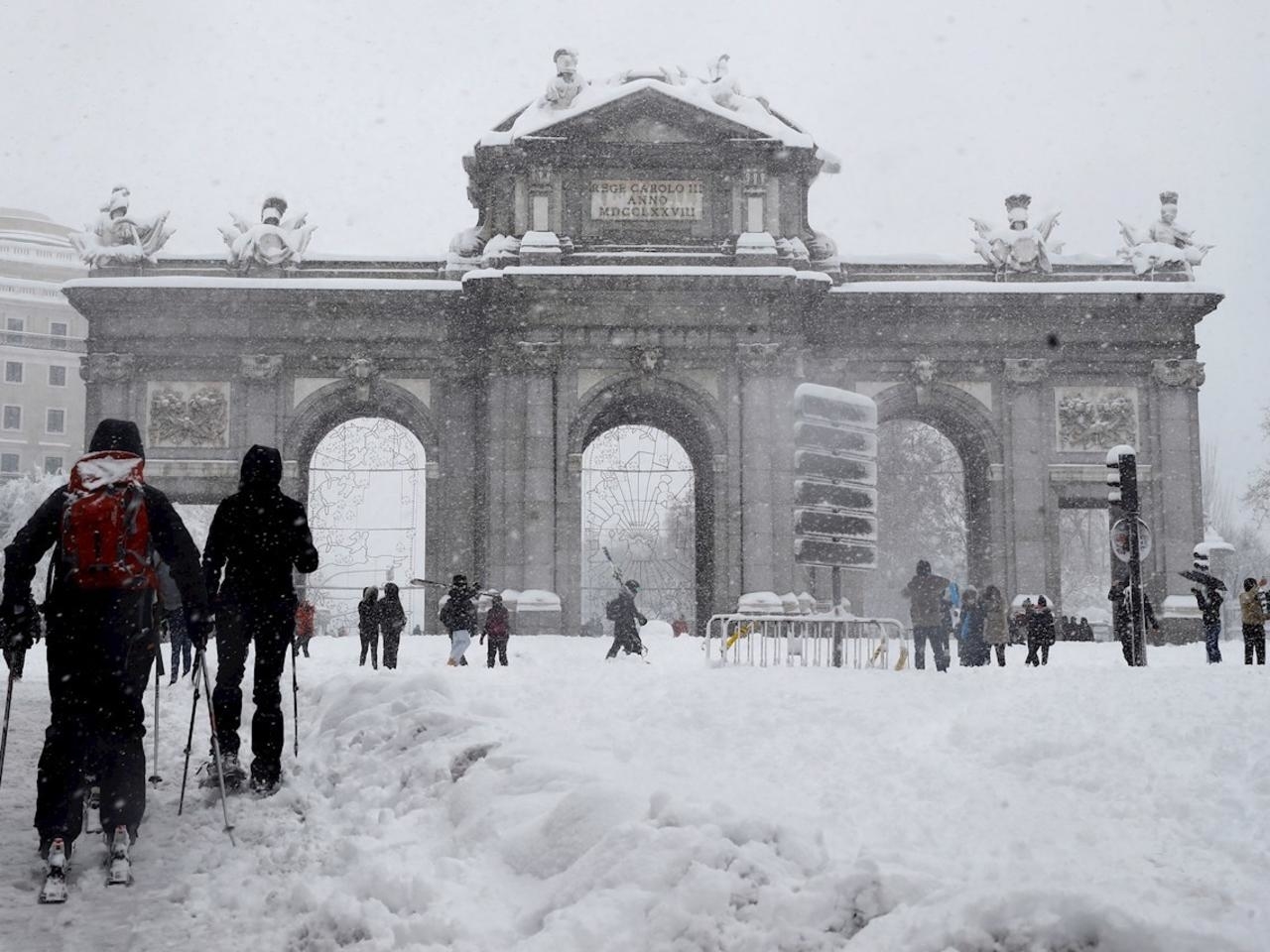 La gran nevada que algunos sí vieron venir